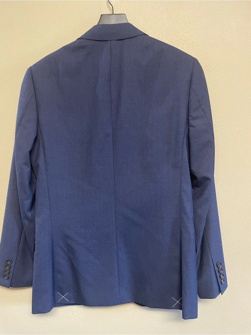 J. Crew Ludlow Slim-Fit Italian Wool Navy Two-Button Suit Jacket 36S NWT